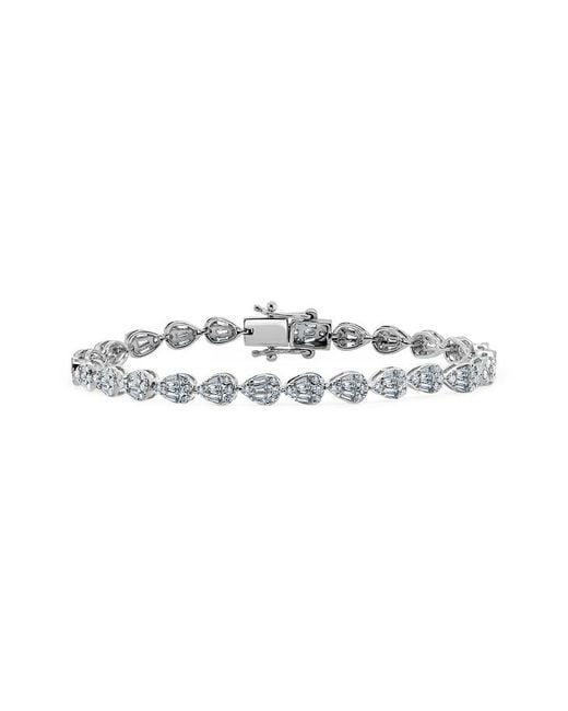 Sabrina Designs Multicolor 14k 4.86 Ct. Tw. Diamond Bracelet