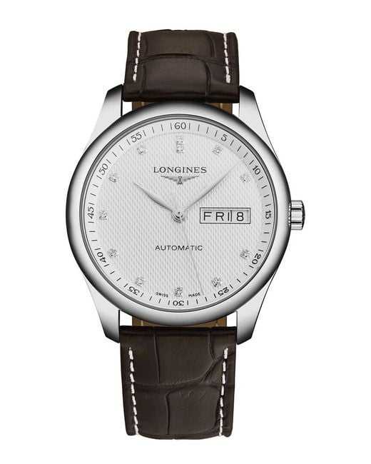 Longines Gray Master Collection Watch for men