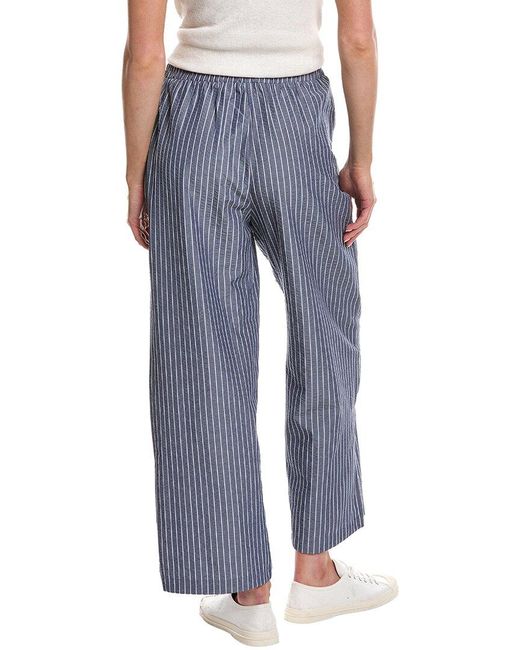 Design History Blue Striped Pant