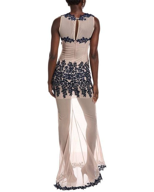 Issue New York Multicolor Floral Gown