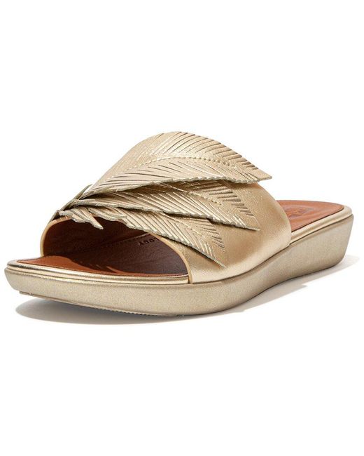 fitflop sola feather slides