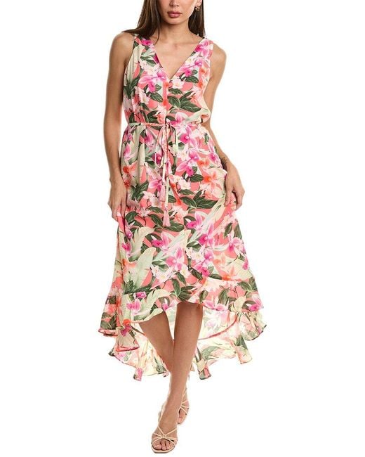 Tommy Bahama Red Legacy Blooms Maxi Dress
