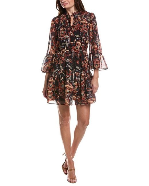Julia Jordan Brown Mini Dress