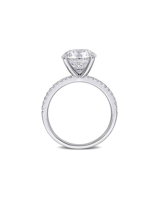 Lab Grown Diamonds White Created Forever 14K 2.96 Ct. Tw. Lab-Grown Diamond Solitaire Ring