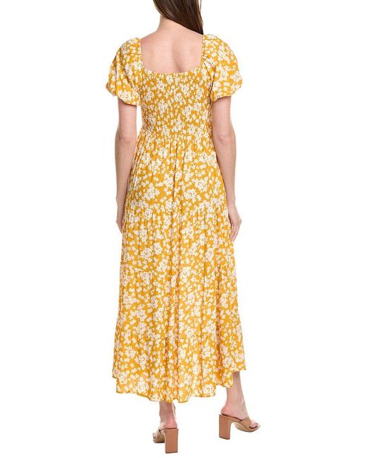 ANNA KAY Yellow Alissone Maxi Dress