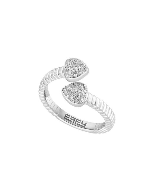 Effy Fine Jewelry White 0.21 Ct. Tw. Diamond Ring