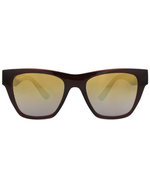 Maui Jim Brown 54Mm Polarized Sunglasses