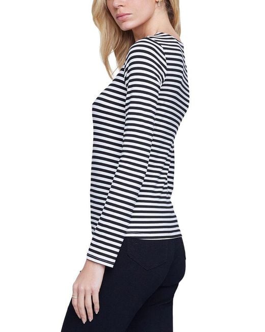 L'Agence Black Tess T-Shirt