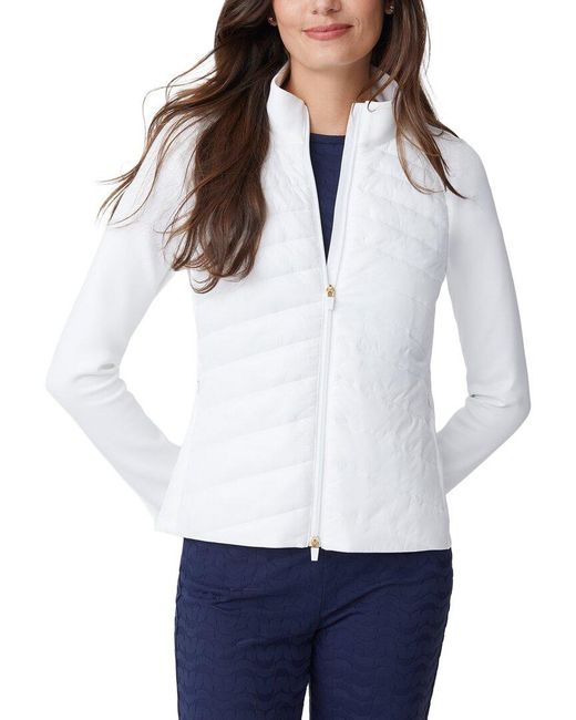 J.McLaughlin White Grayer Jacket