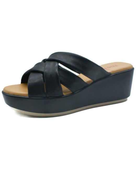 The Flexx Blue Brody Leather Sandal