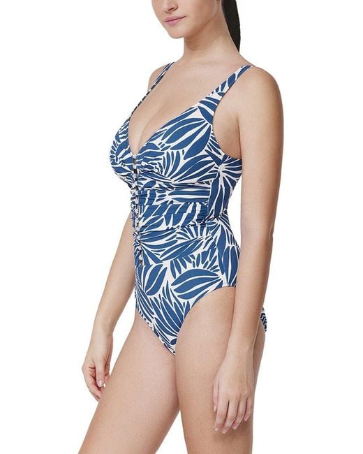 Gottex Blue Comeback One-Piece