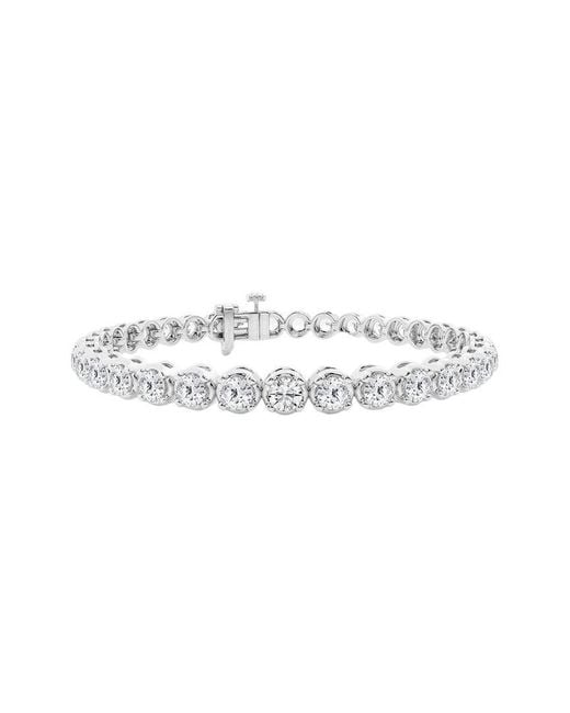 Lab Grown Diamonds White 14K 8.00 Ct. Tw. Lab Grown Diamond Bracelet