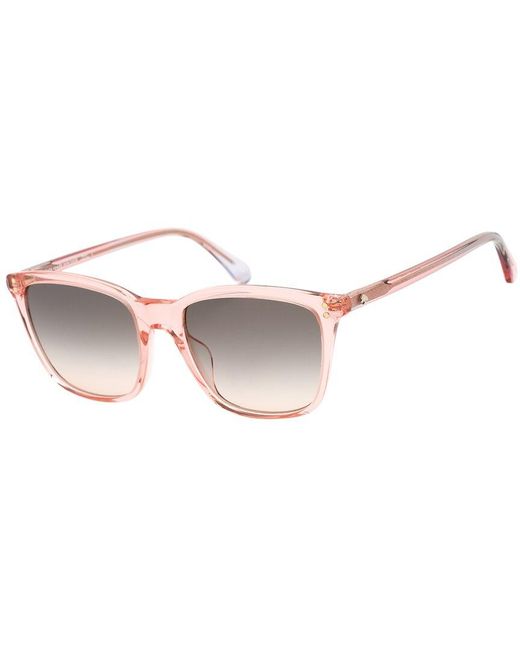Kate Spade Pink Square Plastic Sunglasses