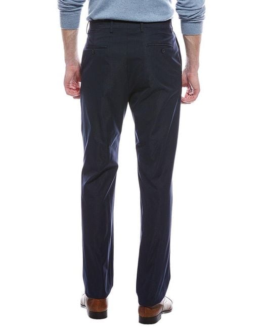 Scotch & Soda Blue Modern Fit Trouser for men