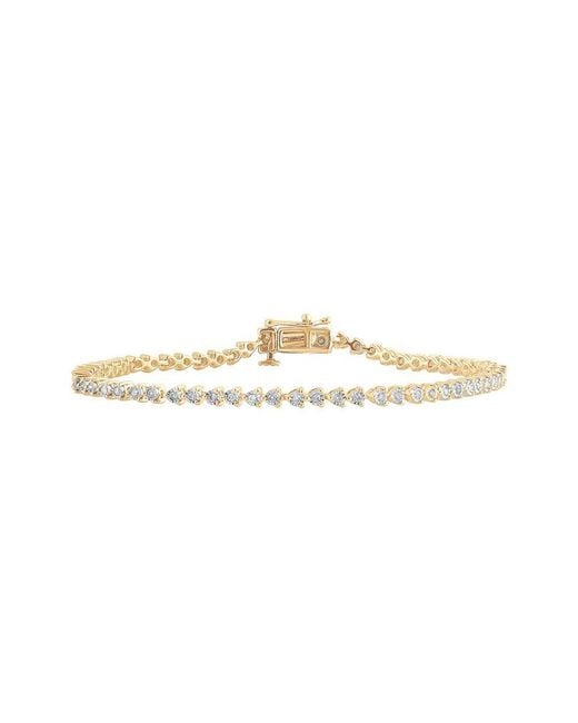 Lab Grown Diamonds White 0.51 Ct. Tw. Lab Grown Diamond Bracelet