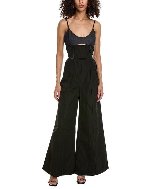 Et Ochs Black Weston Cutout Jumpsuit