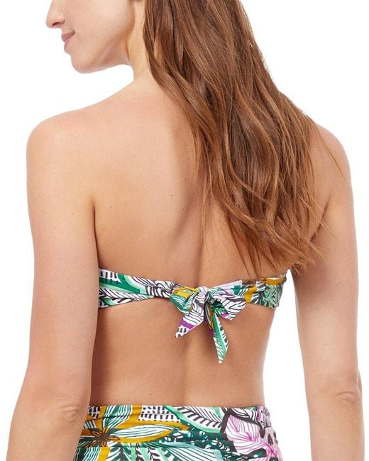 Gottex Blue Tropic Boom Bandeau Bra