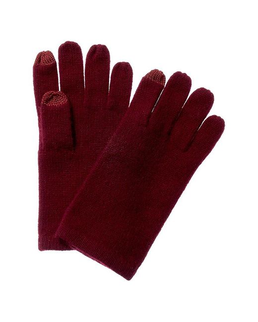 Phenix Red Cashmere Tech Gloves