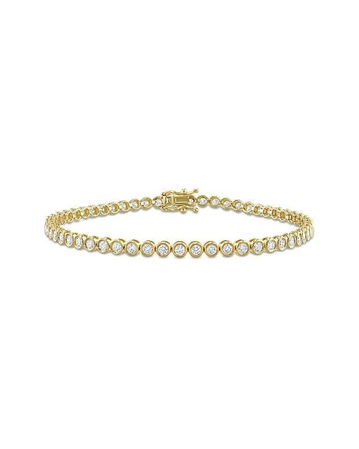 Diamond Select Cuts White 14K 2.00 Ct. Tw. Diamond Tennis Bracelet