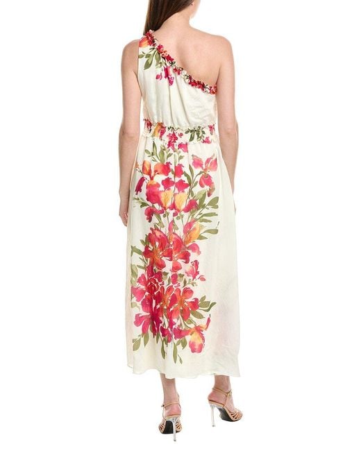 Taylor White Ivory Fit & Flare Dress