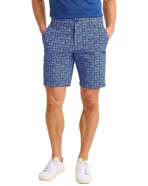 Tommy Bahama Blue Bahama Coast Mosaic Tiles Short for men