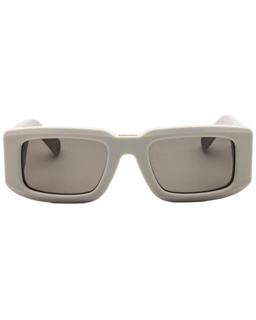 Philipp Plein Gray Spp149 54Mm Sunglasses for men