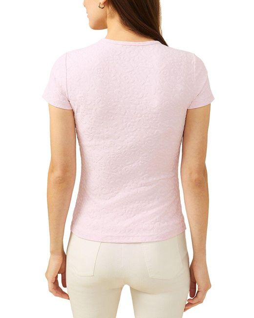 J.McLaughlin Pink Allie T-shirt