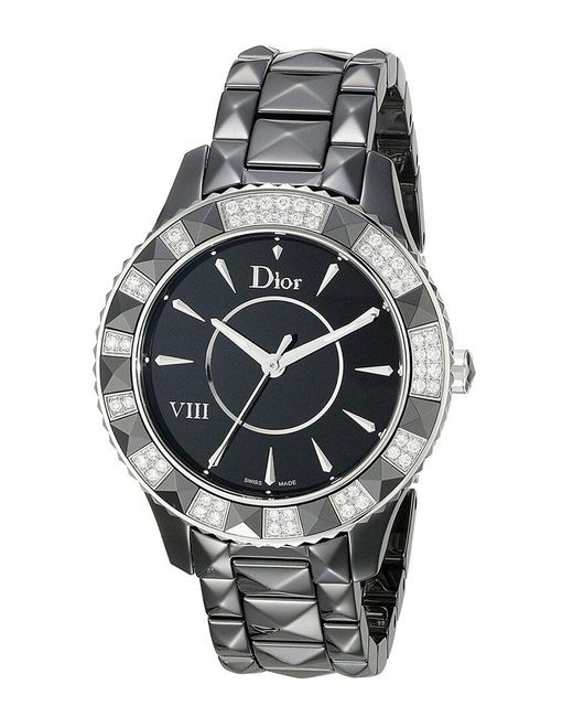 Dior Gray Viii Diamond Watch