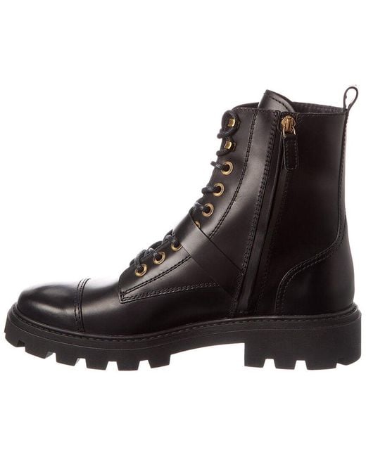 Tod's Black Leather Boot