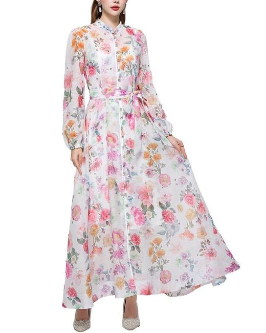 Kaimilan White Maxi Dress
