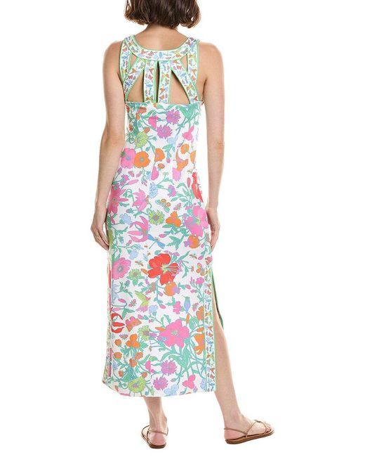 Gretchen Scott White Isosceles Maxi Dress