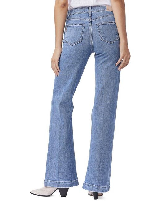 PAIGE Blue Leenah Magda Destructed Jean