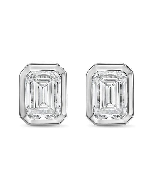 Diana M Metallic Diana M. 14K 2.00 Ct. Tw. Lab-Grown Diamond Stud Earrings