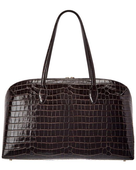 Totême  Black Leather Shoulder Bag