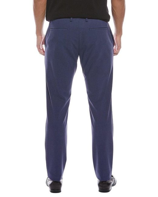 Theory Blue Zaine Precision Linen-Blend Pant for men