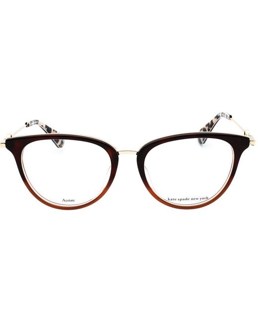 Kate Spade Brown Valencia/G 52Mm Optical Frames