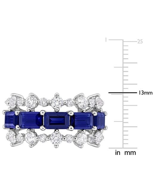 Rina Limor Blue 6.10 Ct. Tw. Lab-Grown Sapphire Ring
