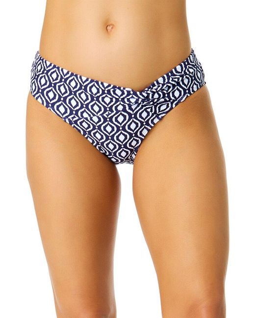 Anne Cole Blue Swim Bottom