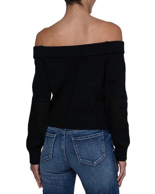L'Agence Blue Teri Pull Over