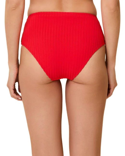 Solid & Striped Red The Lilo Bottom