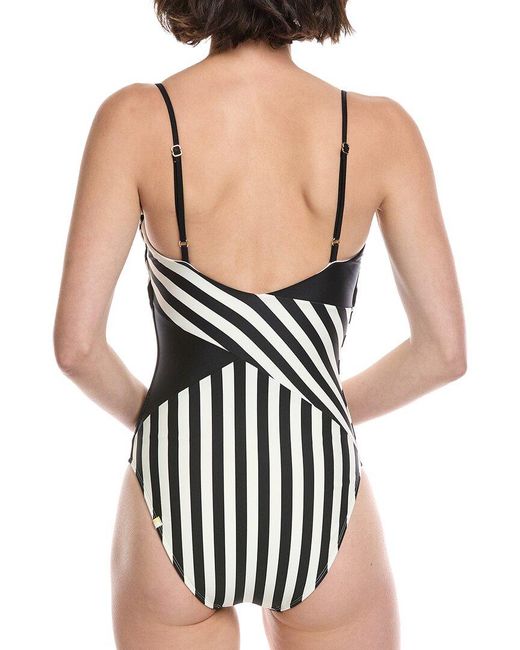 summersalt Black The Marina One-Piece