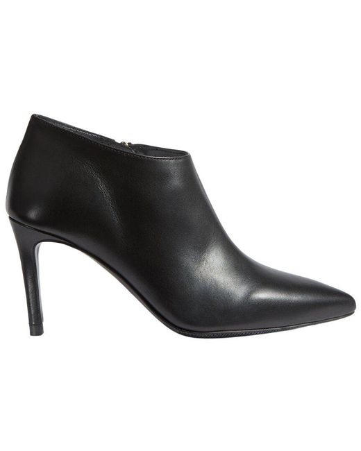 L.K.Bennett Black Elle Suede Ankle Boot