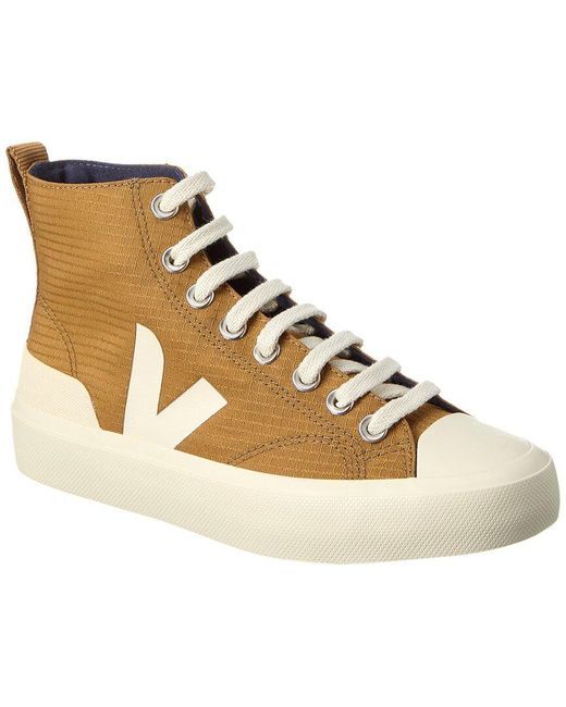 Veja Natural Wata Ii Ripstop High-Top Sneaker