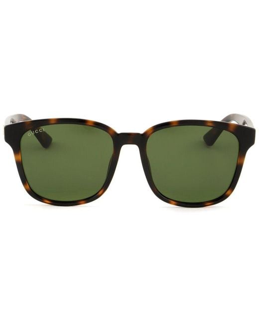 Gucci Green gg Sunglasses for men