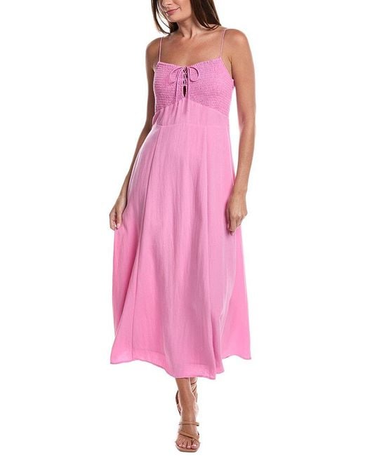 Z Supply Pink Granada Maxi Dress