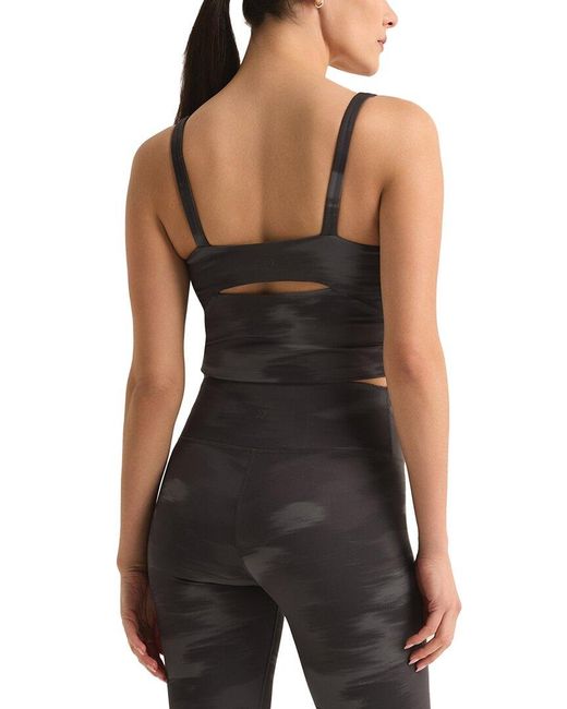 Z Supply Black Eclipse Camo Cropped Tank