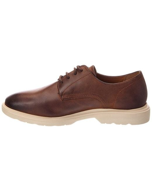 Frye Brown Connor Leather Oxford for men
