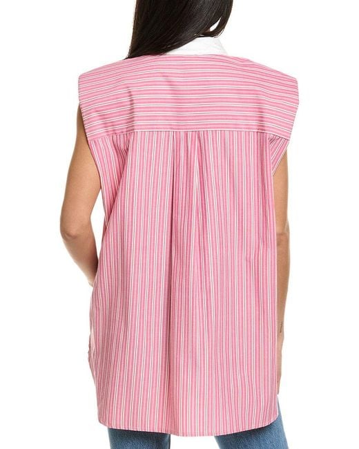 Beulah London Pink Shirtdress