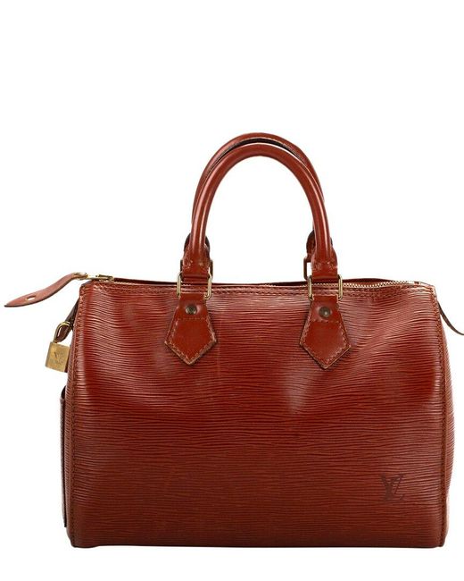 Louis Vuitton Red Epi Leather Speedy 25 (Authentic Pre-Owned)