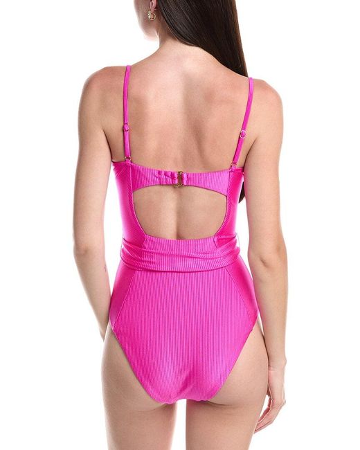Becca Pink Monte Carlo One-Piece
